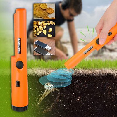 Detector de metales portátil con vibración sonora | HANDYHUNT