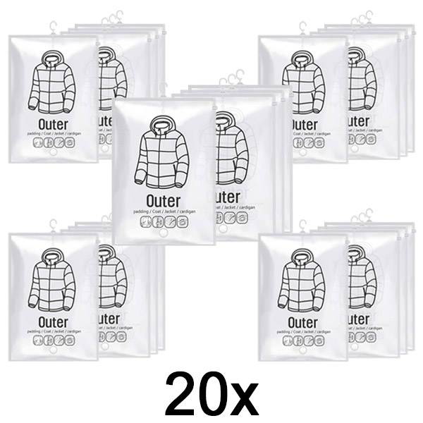 5x Bolsas de vacío colgantes (4 uds.) | VACUHANG