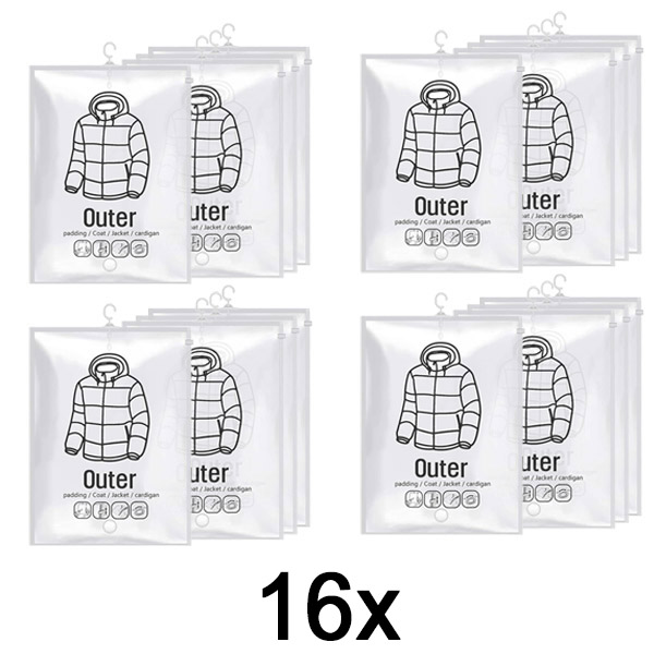 4x Bolsas de vacío colgantes (4 uds.) | VACUHANG