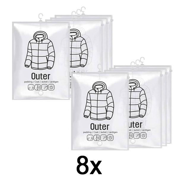 2x Bolsas de vacío colgantes (4 uds.) | VACUHANG