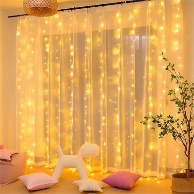 Cortina de luces LED navideñas - | CURLIGHT